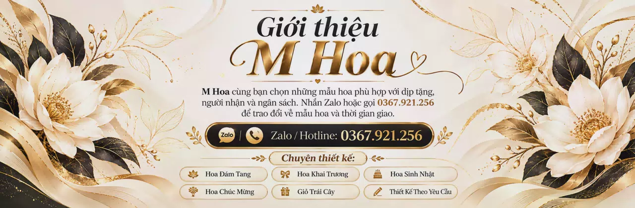 Ảnh bìa Shop hoa tươi Xã Bàu Lâm Hồ Chí Minh - Chăm chút món quà từ sắc hoa